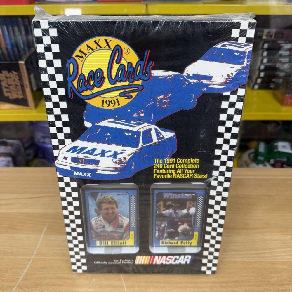 1991 MAXX Race Cards Nascar 240 card set Box NEW condition Factory Sealed